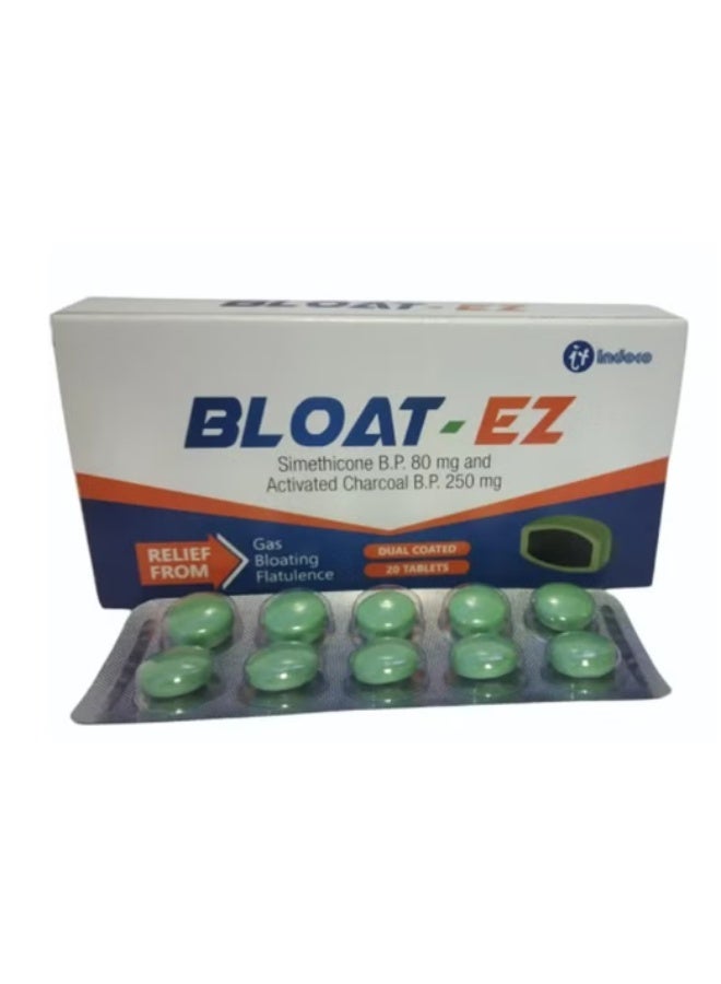 Ez Tablet 20'S Dual Action And Relieves Bloating